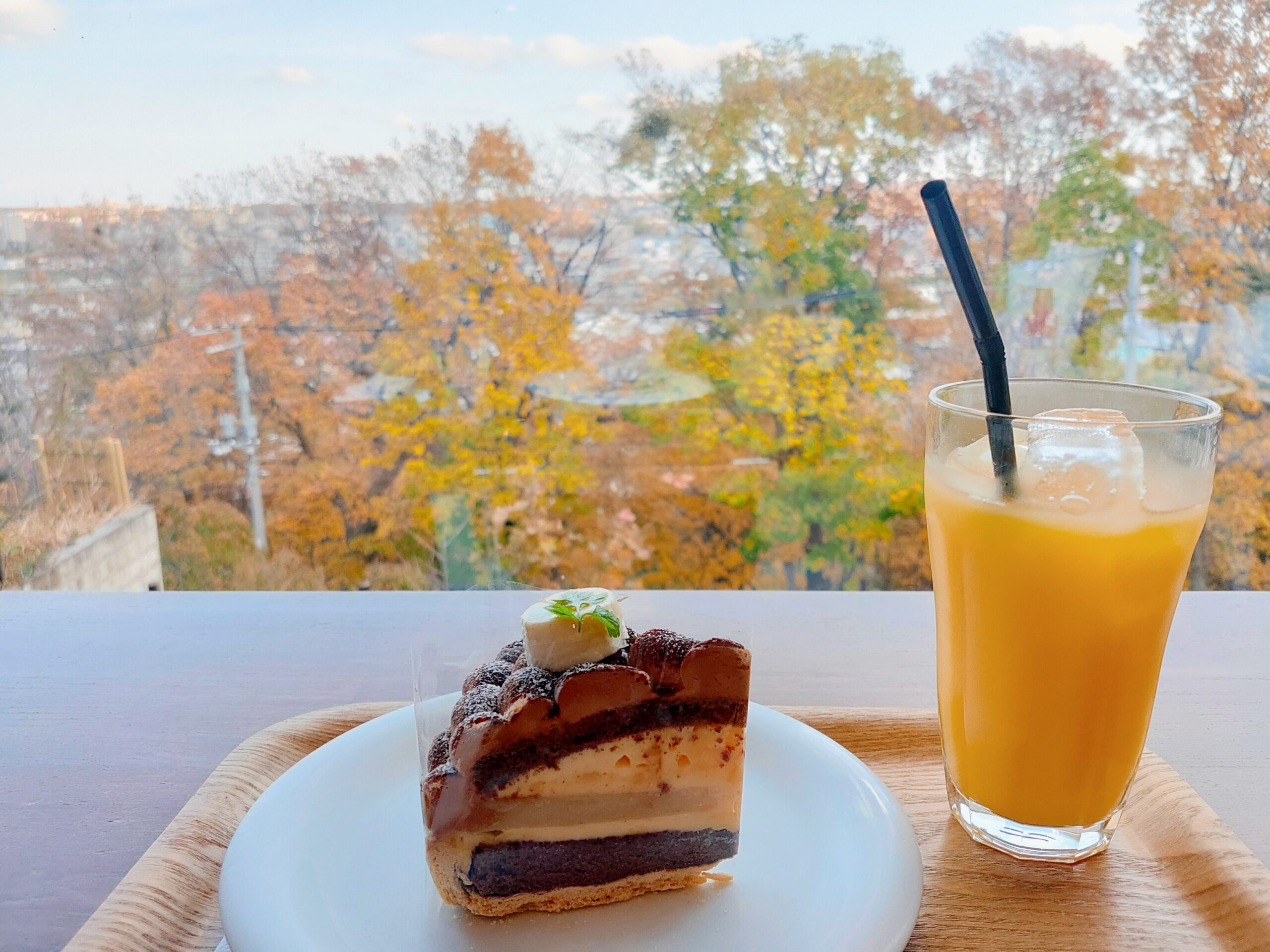 Cafe De Roman カフェドロマン札幌藻岩店 チョコモンブランで有名なろまん亭の絶景カフェ ユルキタ
