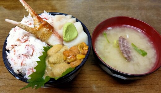 【味処たけだ】小樽駅から徒歩2分、子連れでも行きやすい小上がりありの海鮮丼｜小樽市